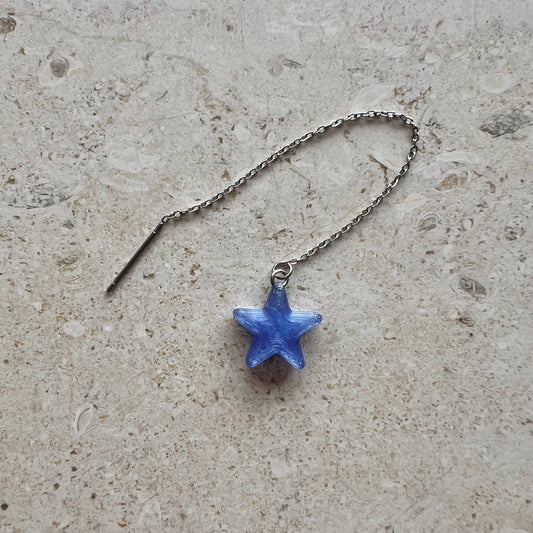 Orecchino Stella Saliscendi
